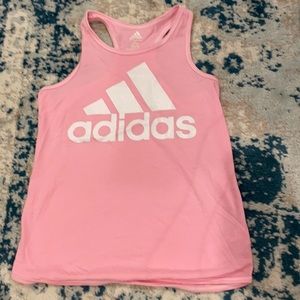 Pink sports tank